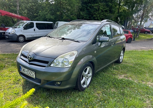 Toyota Corolla Verso cena 12900 przebieg: 287000, rok produkcji 2006 z Andrychów małe 781